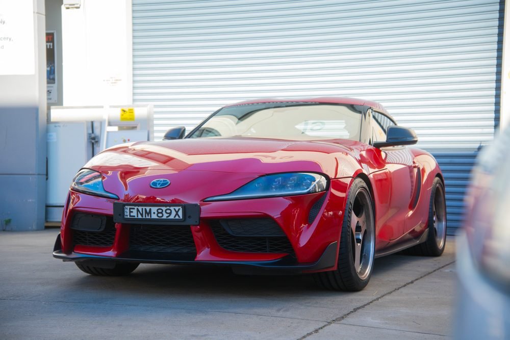 Feature car and track photography in Sydney, shot at dusk and after dark (frame 5 of 46)