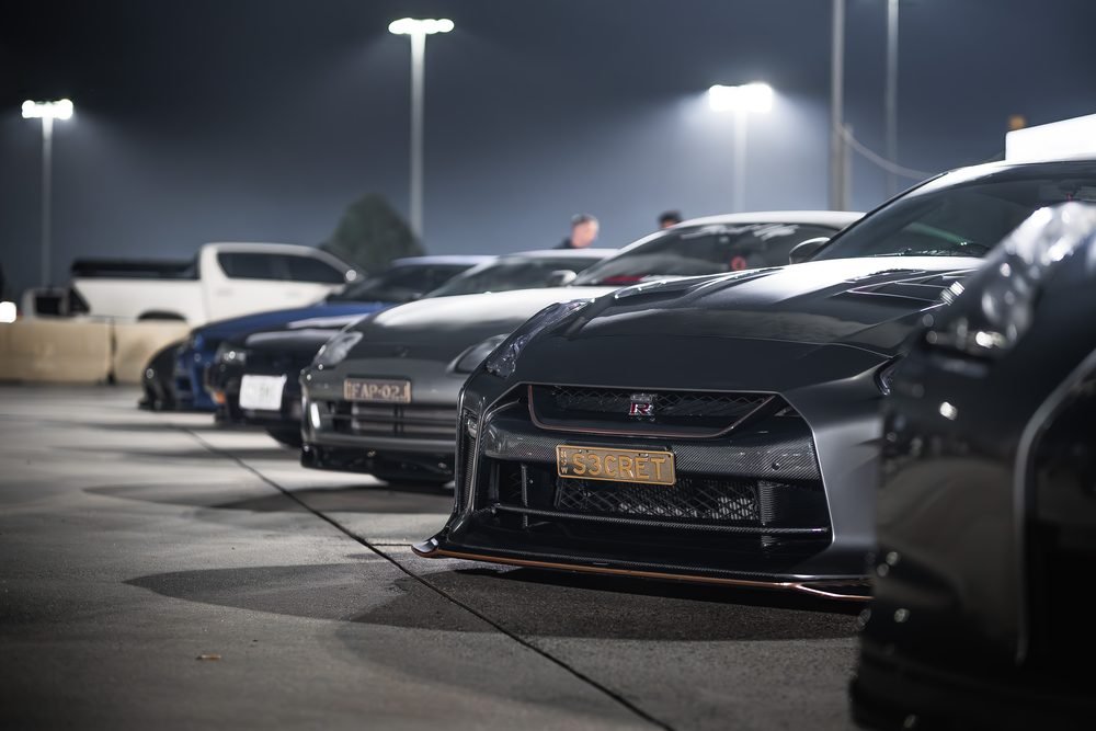Feature car and track photography in Sydney, shot at dusk and after dark (frame 8 of 46)