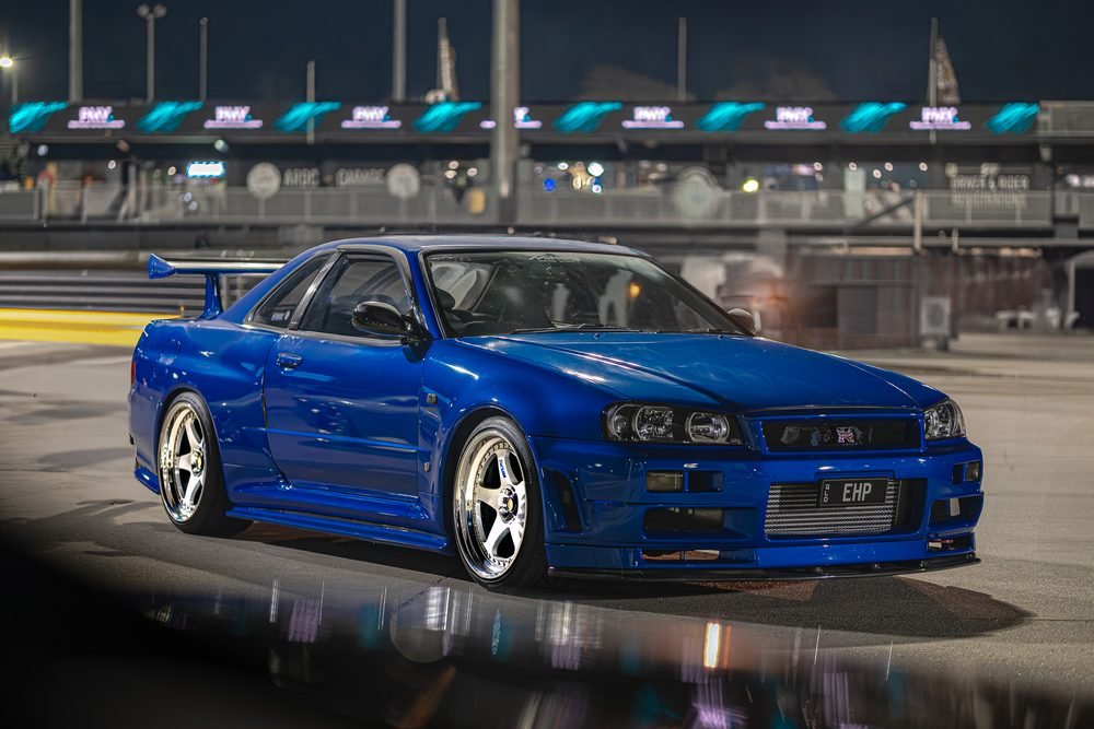 Feature car and track photography in Sydney, shot at dusk and after dark (frame 11 of 46)