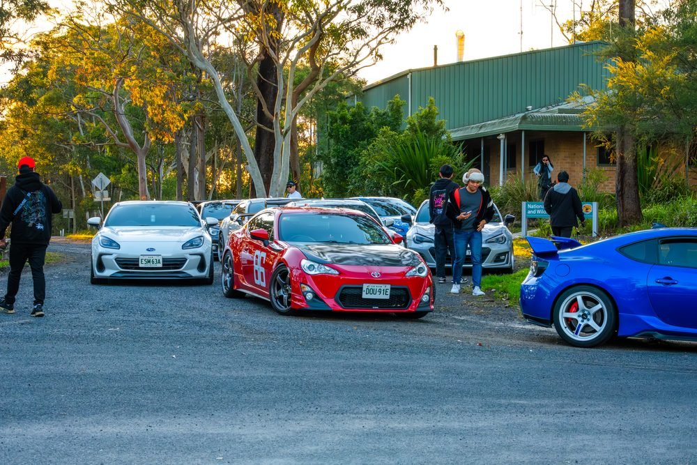 Feature car and track photography in Sydney, shot at dusk and after dark (frame 17 of 46)